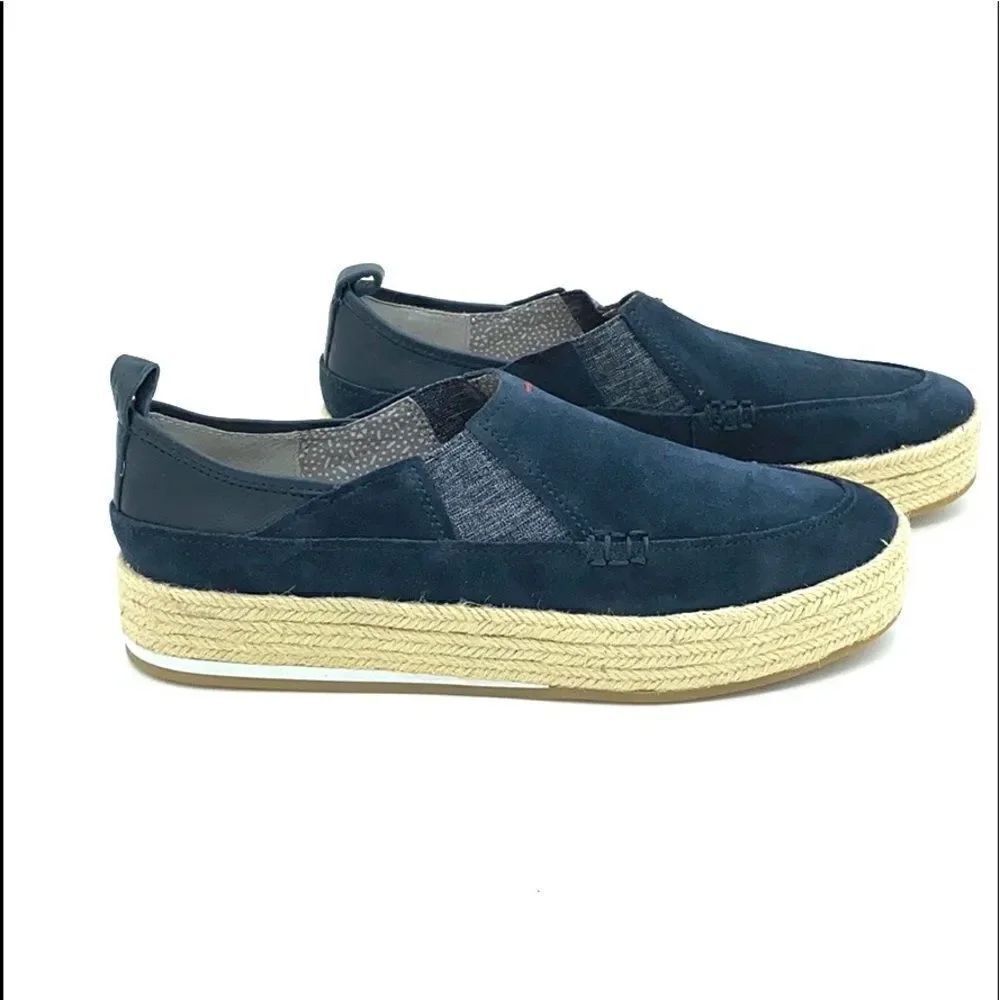 NWB ED Garance Platform Espadrille WEDGE SLIP-ON